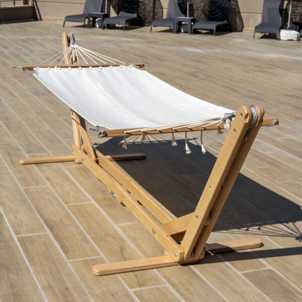 UGLI Ahşap Hamak Standı Hamak Havuz Sol