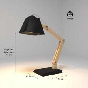 Ugli Masa Lambası Ebatlar