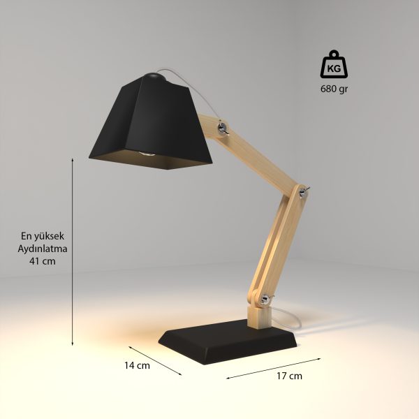 Ugli Masa Lambası Ebatlar